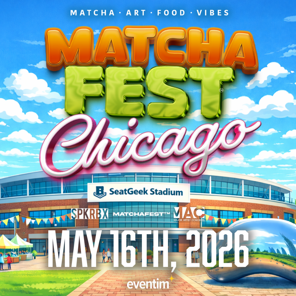 Matcha Fest comes to SeatGeek Stadium May 16th, 2026.
